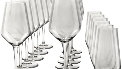 Bormioli Rocco Wine Glasses (Set of 18)