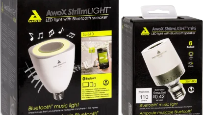 AwoX StriimLIGHT Bluetooth LED Speaker Light