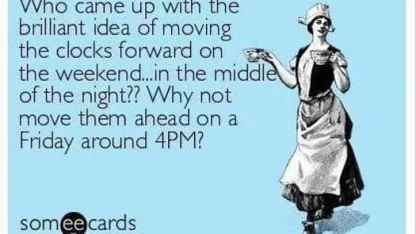 Daylight Savings Time...