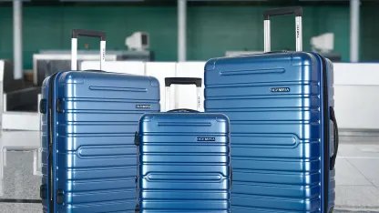 Olympia Lancer 3-Piece Expandable Hardside Luggage Set