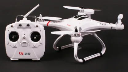 Cheerson CX-20 GPS Loiter test in 7mph breeze