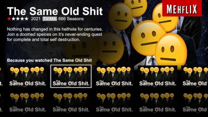 A Mehflix original series Stranger Tees