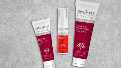 MediTree Australian Botanicals Kakadu Plum Cleanser, Cream & Serum Set