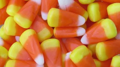 It would take well over 1000 pieces of Candy Corn in one sitting to kill you...