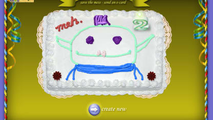 Design a Virtual Cake, Become a Big "Fan"