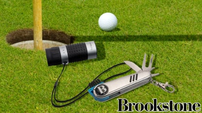 Brookstone Golfer's Multi-Tool and Distance Finder