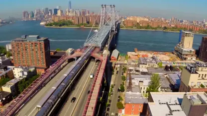My company shot the drone footage in this piece