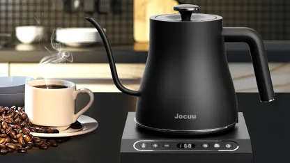 Jocuu Gooseneck Electric Pour Over Kettle with Temperature Control