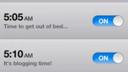 so you don't want to get up at 5am?