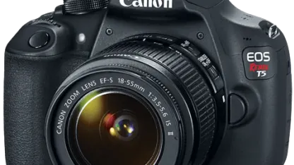 Canon EOS Rebel T5 DSLR with EF-S 18-55mm Lens