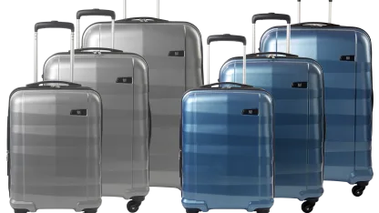 Ful Radiant Hardsided 3-Pc Luggage Set with TSA Locks & USB Port