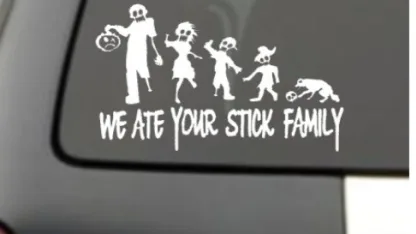 Car Stickers - a discussion