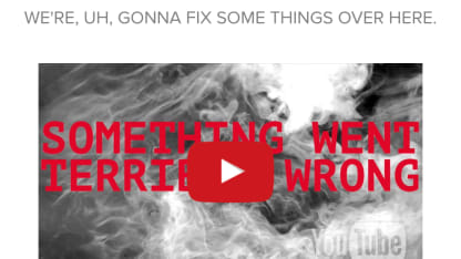 My profile is broken