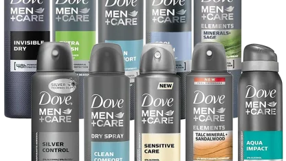 10-Pack: Dove Antiperspirant Spray for Men