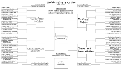 THE worst song since 1990