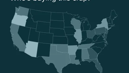 Found Geographic Data Visualization