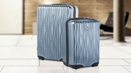 Joy Mangano Hardside 2-Piece Luggage Set