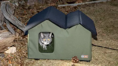 K&H Pet Thermo Outdoor Heated Kitty House