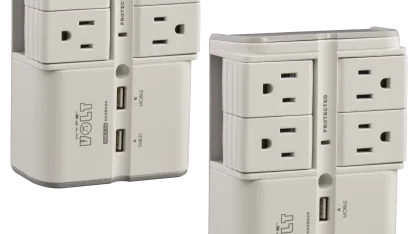 2-for-Tuesday: Hype Swivel Surge Protectors with Two USB Ports