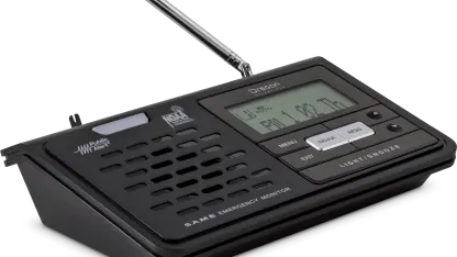 Oregon Scientific Desktop Emergency NOAA Radio