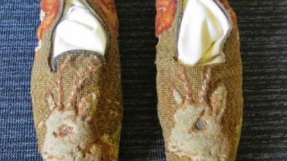 Abraham Lincoln's bedroom slippers