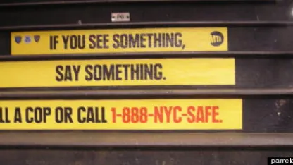 How do you feel when you see a security camera in public?