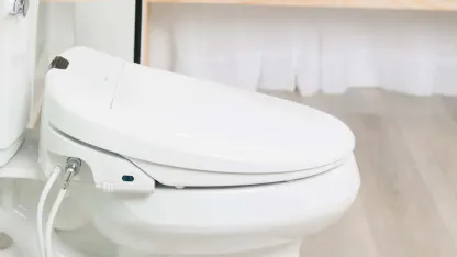 Omigo Luxury Heated Bidet Toilet Seat with Air Dryer and Wireless Remote