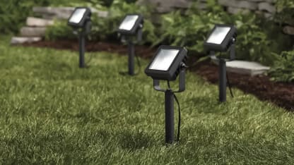 4-Pack: Paradise Low Voltage Outdoor Integrated LED Landscape Floodlights