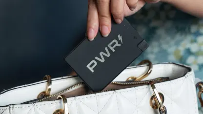 4-Pack: PWRCard 2500mAh Slim Power Banks with Integrated Charging Cables