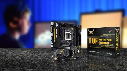 Asus mATX Gaming Motherboard with Aura Sync RGB LED Lighting (Refurbished)