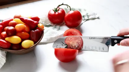 Ginsu Kiso 14-Piece Knife Set with Wood Block