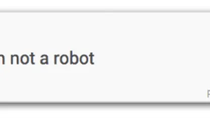 I'm not a robot