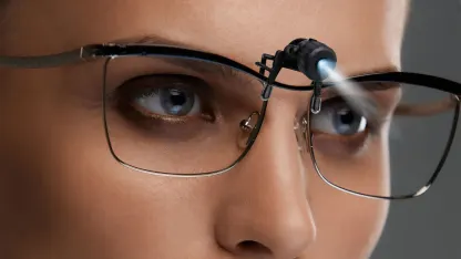 2-Pack Bright Basics Universal Clip-On LED Glasses Light