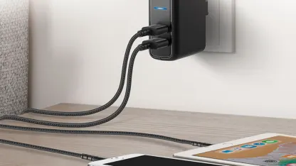 Anker PowerPort 24 Watt Charger with Two USB-A Ports and 3-Foot Lightning Cable