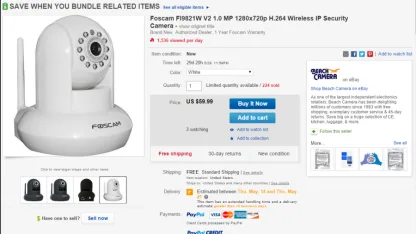 FOSCAM FI8910W 고장 TT