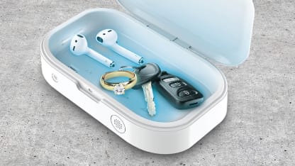 2-Pack of Phone & Accessory UV Light Sanitizer Boxes