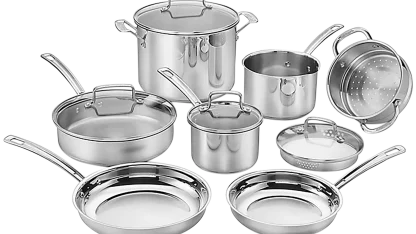 Cuisinart 11-Piece Chef's Classic Pro Stainless Cookware