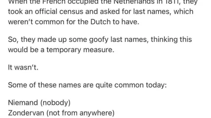 Speaking of Dutch things...