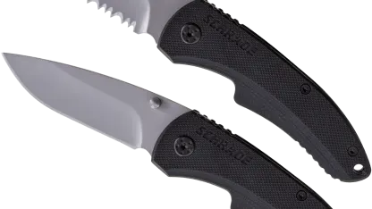 Schrade 2.6 Inch Drop-Point Knife (Pair)