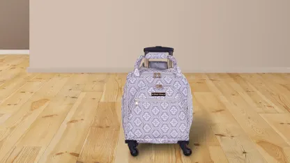 Jenni Chan Aria Snow Flake 15" Spinner Tote