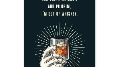I drink whiskey out of: