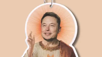 2-Pack of Elon Musk Air Fresheners