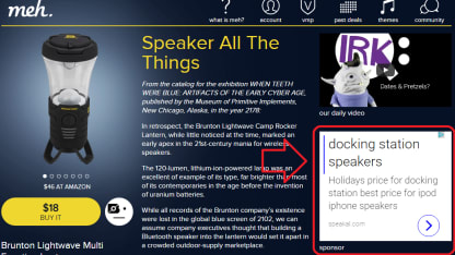 Really, sponsor?  Did you have to go there?