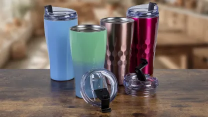 4-Pack: Primula Peak Insulated Stainless Steel Tumblers (18 oz or 20 oz)