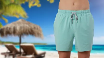 2-Pack: Rainforest Men's Quick-Dry Swim Trunks