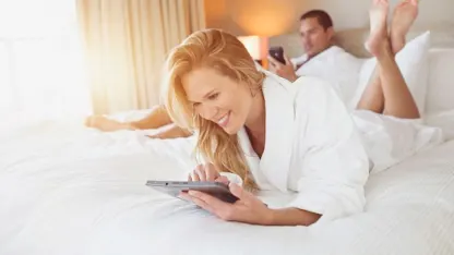 Do you wear the robe in your hotel room?