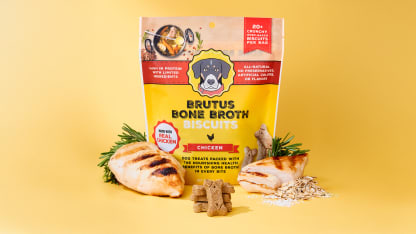 6-Pack: Brutus Bone Broth Dog Biscuits