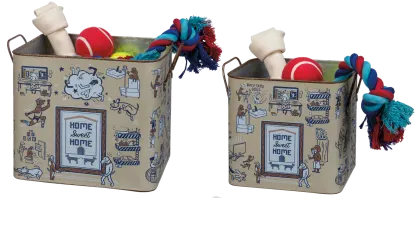 Primitives by Kathy Dog Park Storage Bins (Set of 2)