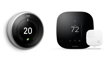 Smart thermostats: Nest or Ecobee3
