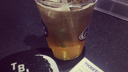 When I'm feeling fancy I drink: